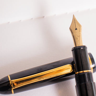 Platinum 3776 Century Black & Gold Fountain Pen