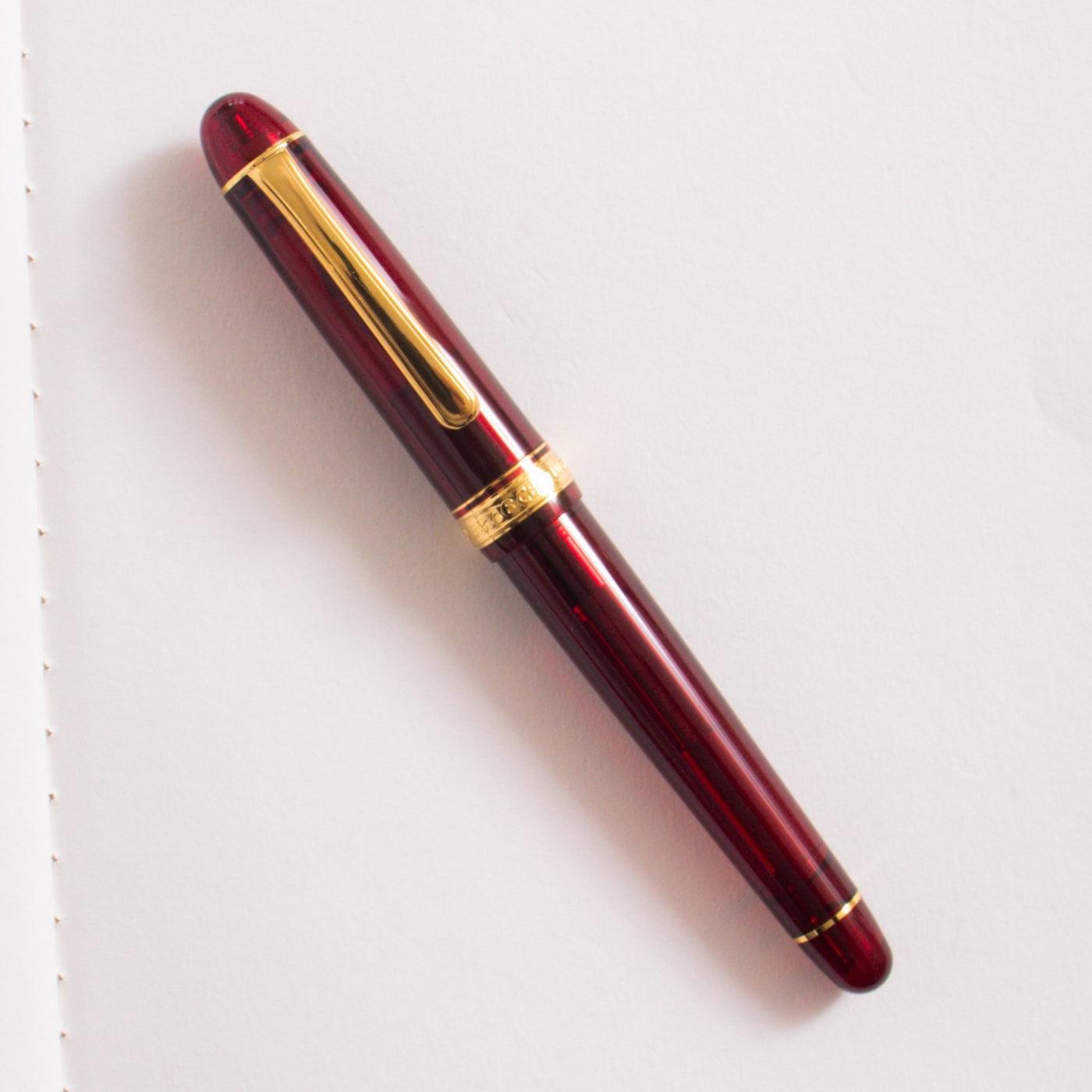 Platinum 3776 Century Bourgogne & Gold Fountain Pen