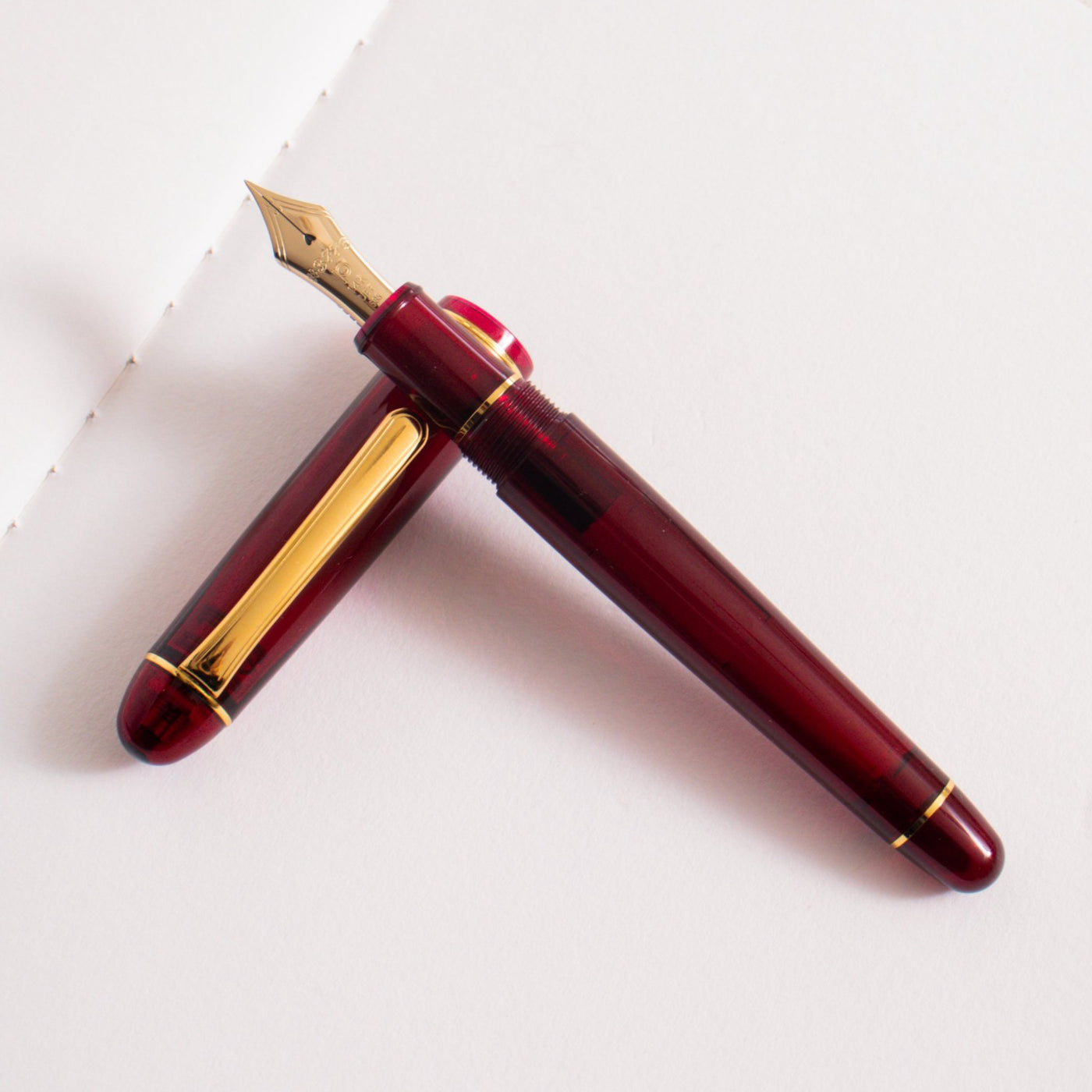 Platinum 3776 Century Bourgogne & Gold Fountain Pen