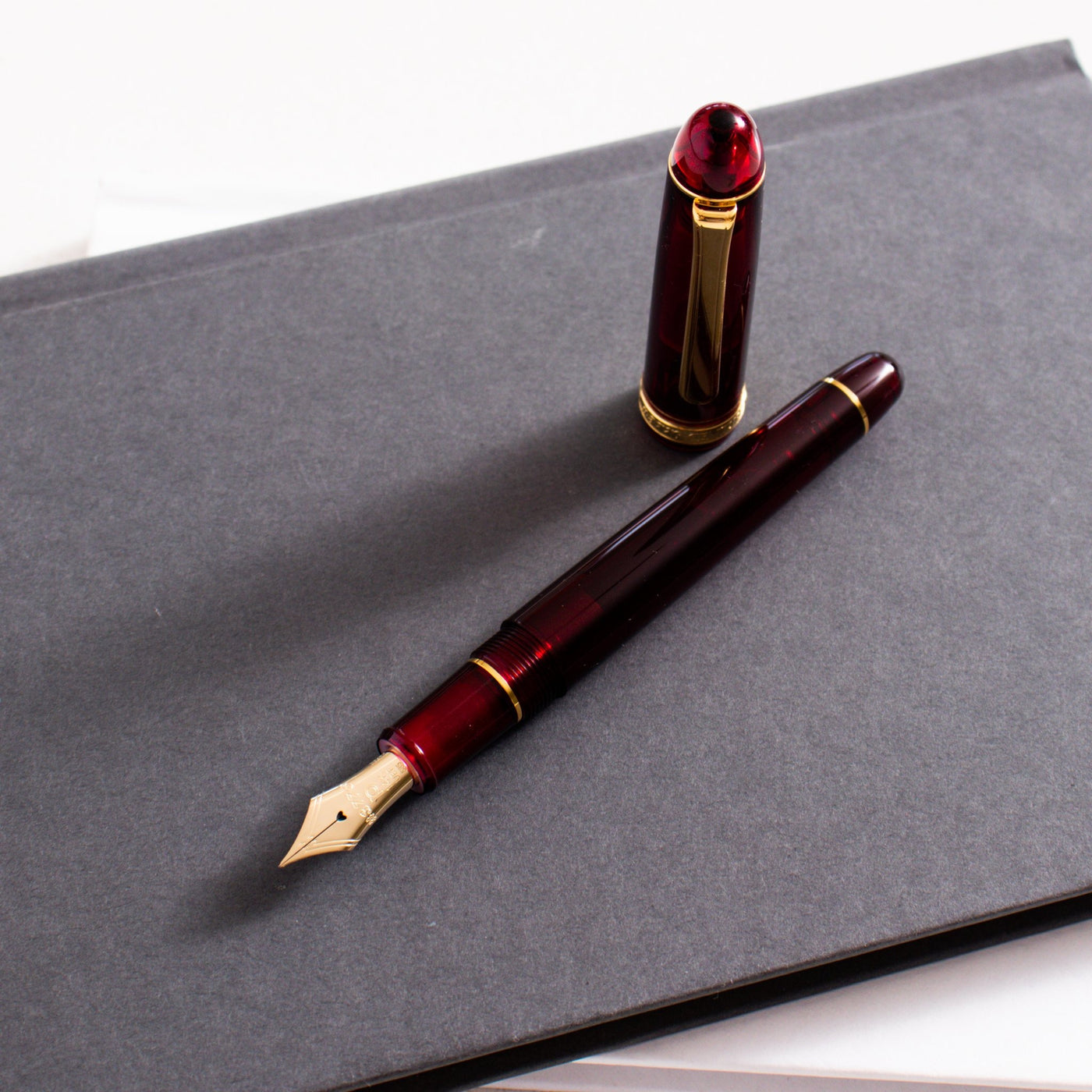 Platinum 3776 Century Bourgogne & Gold Fountain Pen