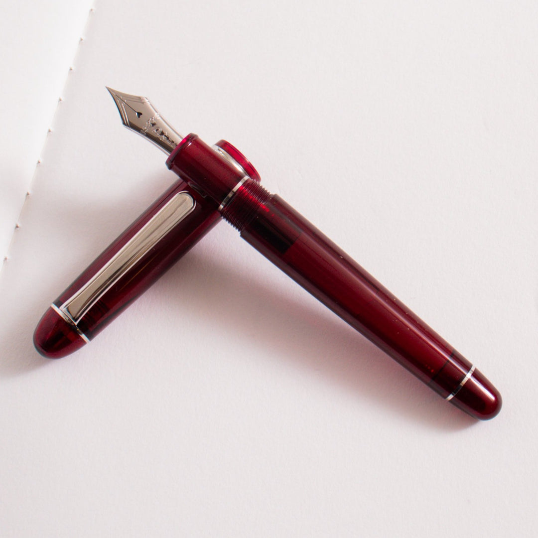 Platinum 3776 Century Fountain Pen - Bourgogne & Rhodium – Truphae