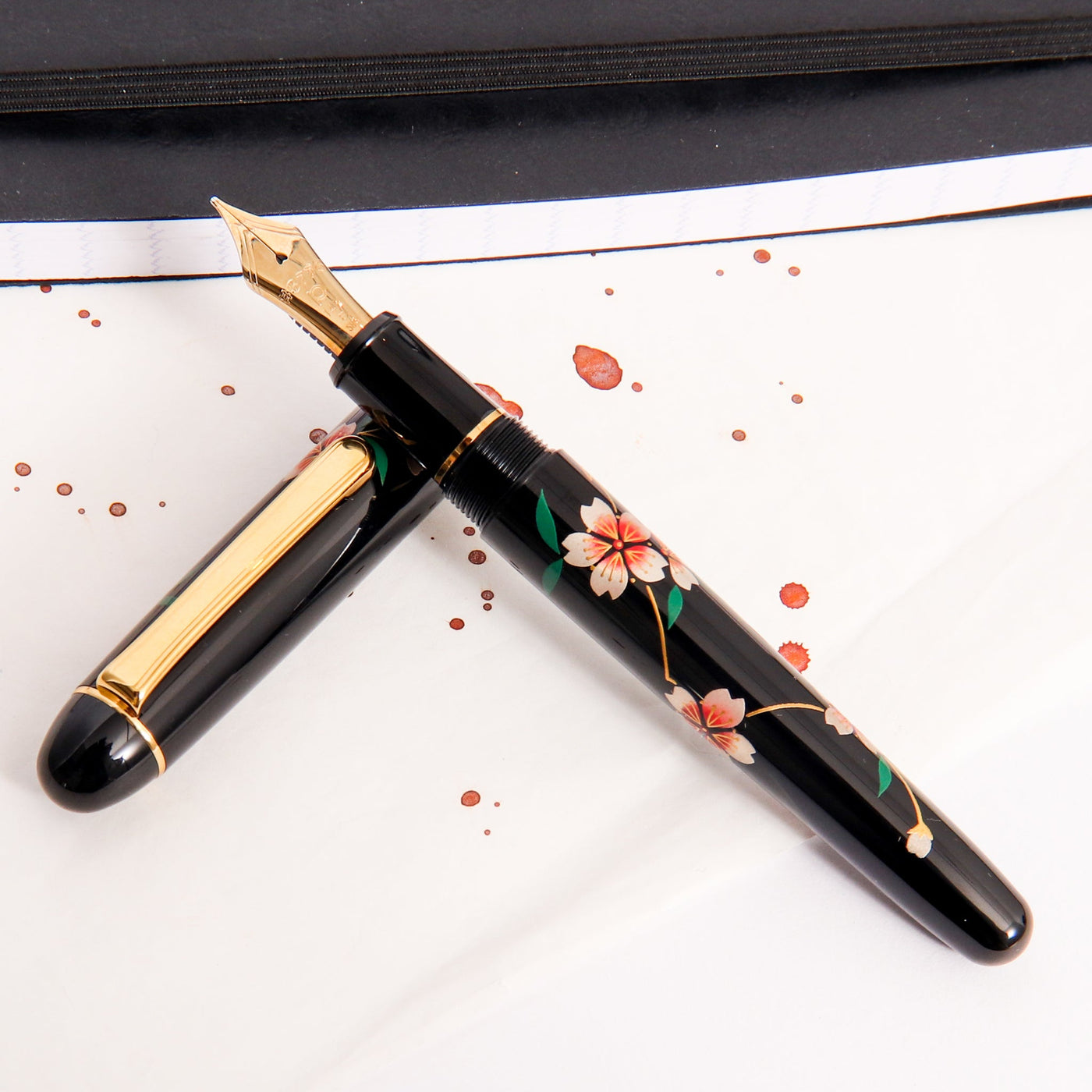 Platinum 3776 Century Urushi Maki e Sakura Fountain Pen