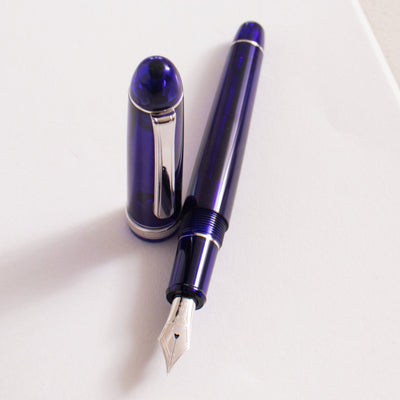 Platinum 3776 Century Chartres Blue & Rhodium Fountain Pen