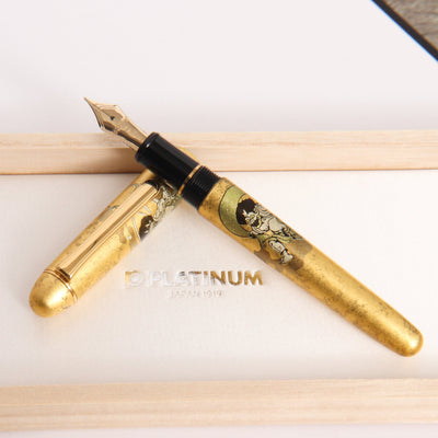 Platinum 3776 Kanazawa Haku Fujin Raijin Wind God Thunder God Fountain Pen