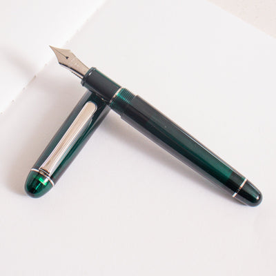 Platinum 3776 Century Laurel Green & Rhodium Fountain Pen