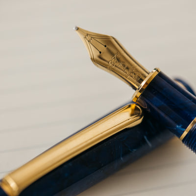 Platinum 3776 Midnight Ocean Celluloid Fountain Pen