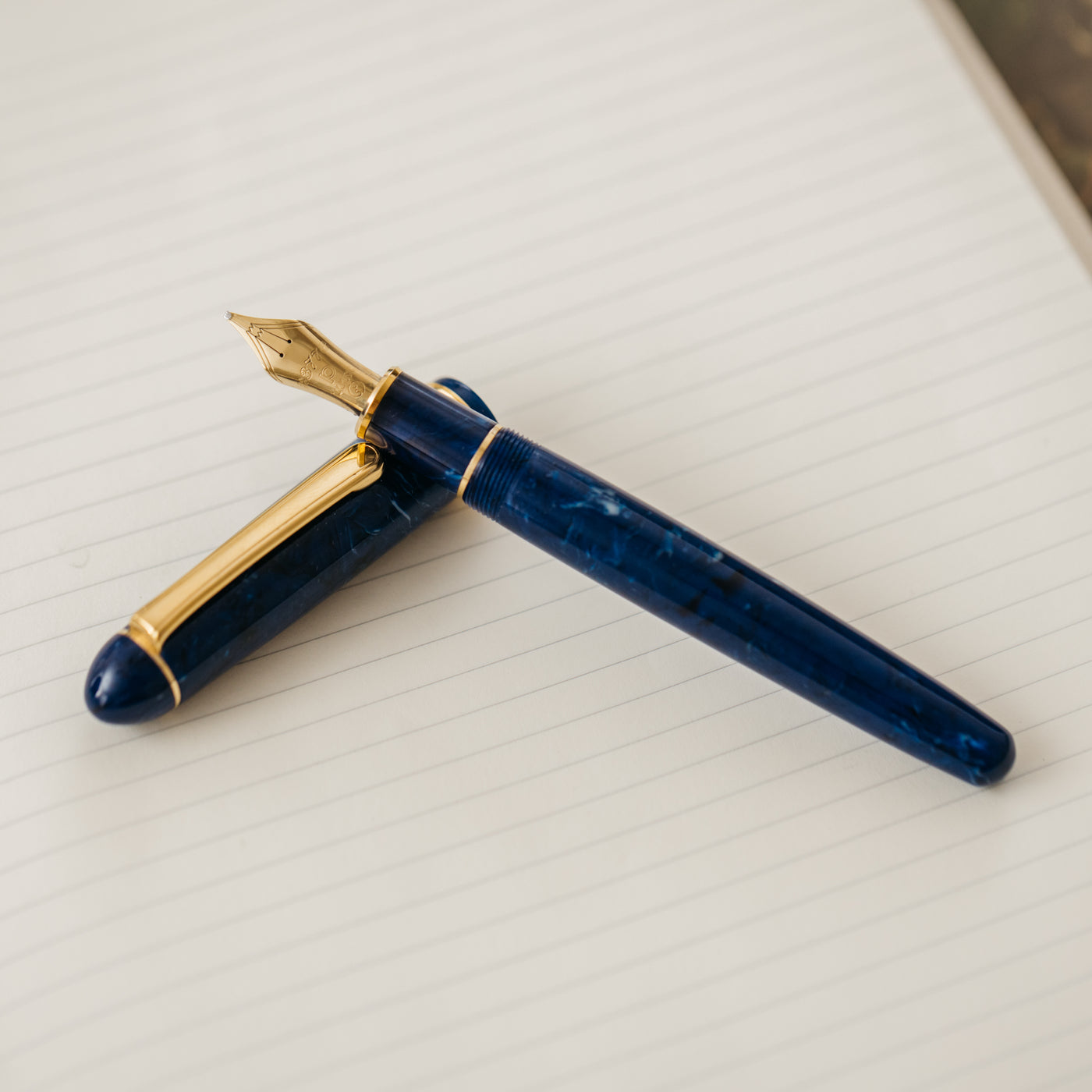 Platinum 3776 Midnight Ocean Celluloid Fountain Pen