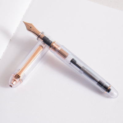 Platinum 3776 Century Nice Transparent Rose Gold Fountain Pen