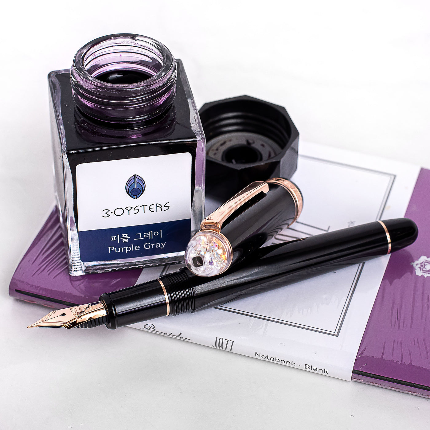 Platinum Shape of Heart Fountain Pen