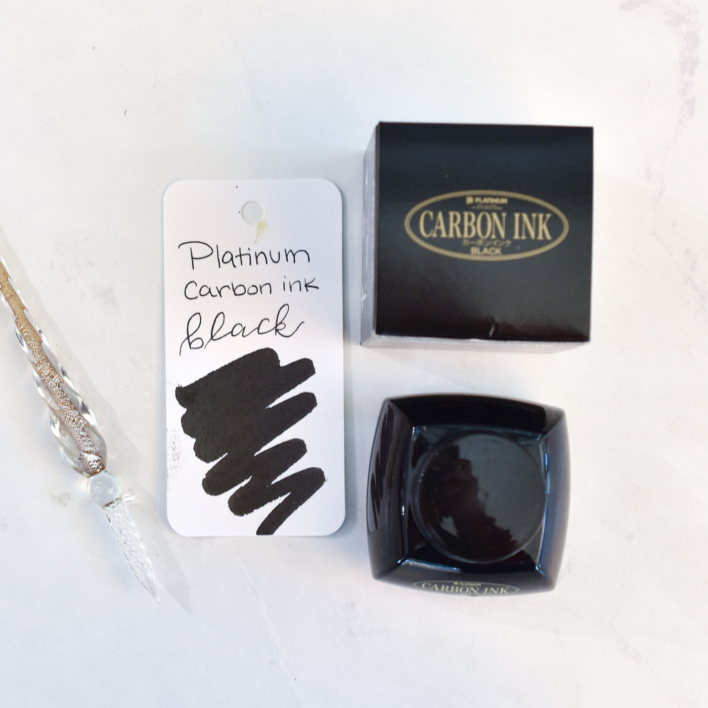 Platinum Carbon Black  Carbon black, Fountain pen ink, Ink wash