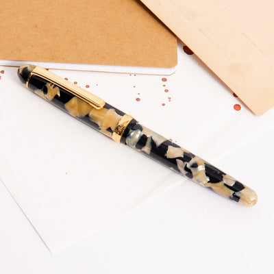 Platinum Century 3776 Calico Celluloid Fountain Pen Capped