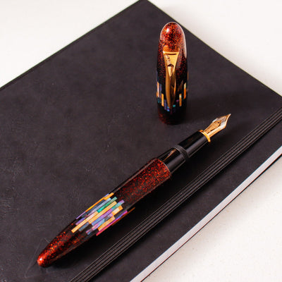 Platinum Izumo Aurora Raden Maki-e Fountain Pen