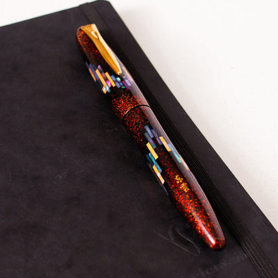 Platinum Izumo Aurora Raden Maki-e Fountain Pen