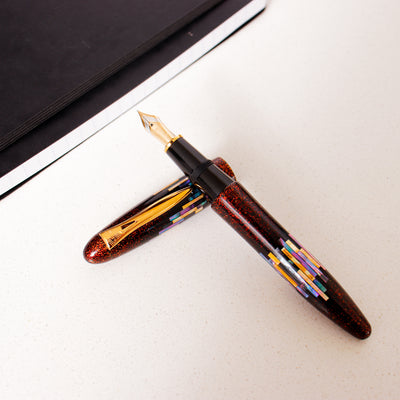 Platinum Izumo Aurora Raden Maki-e Fountain Pen