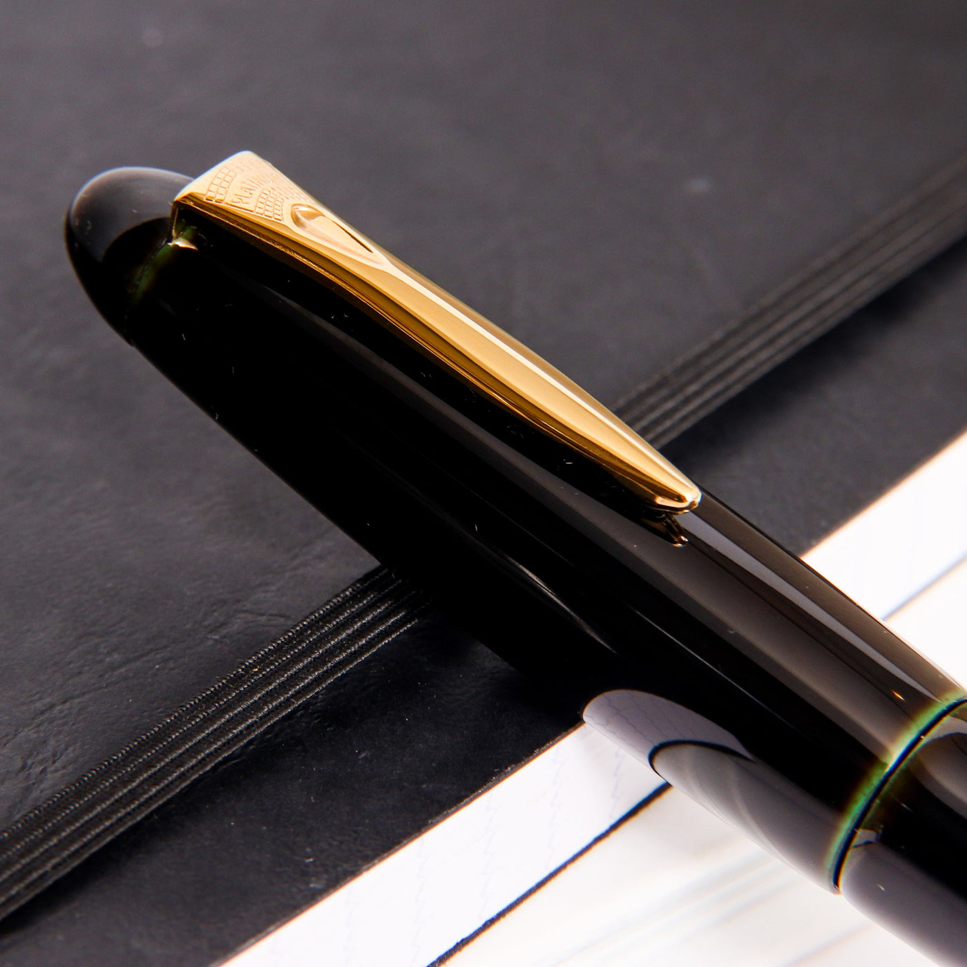 Platinum Izumo Biwatame Fountain Pen Urushi Lacquer