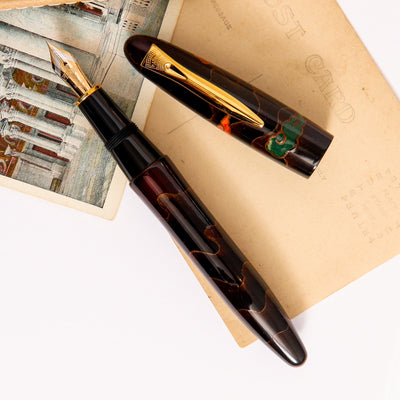 Platinum Izumo Yagumonuri Togi Yakumo Fountain Pen Painted