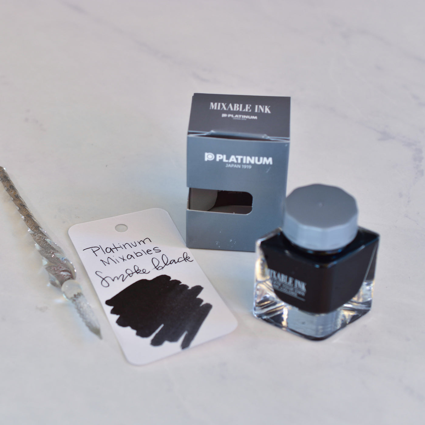 Platinum Mixable Smoke Black Ink Bottle