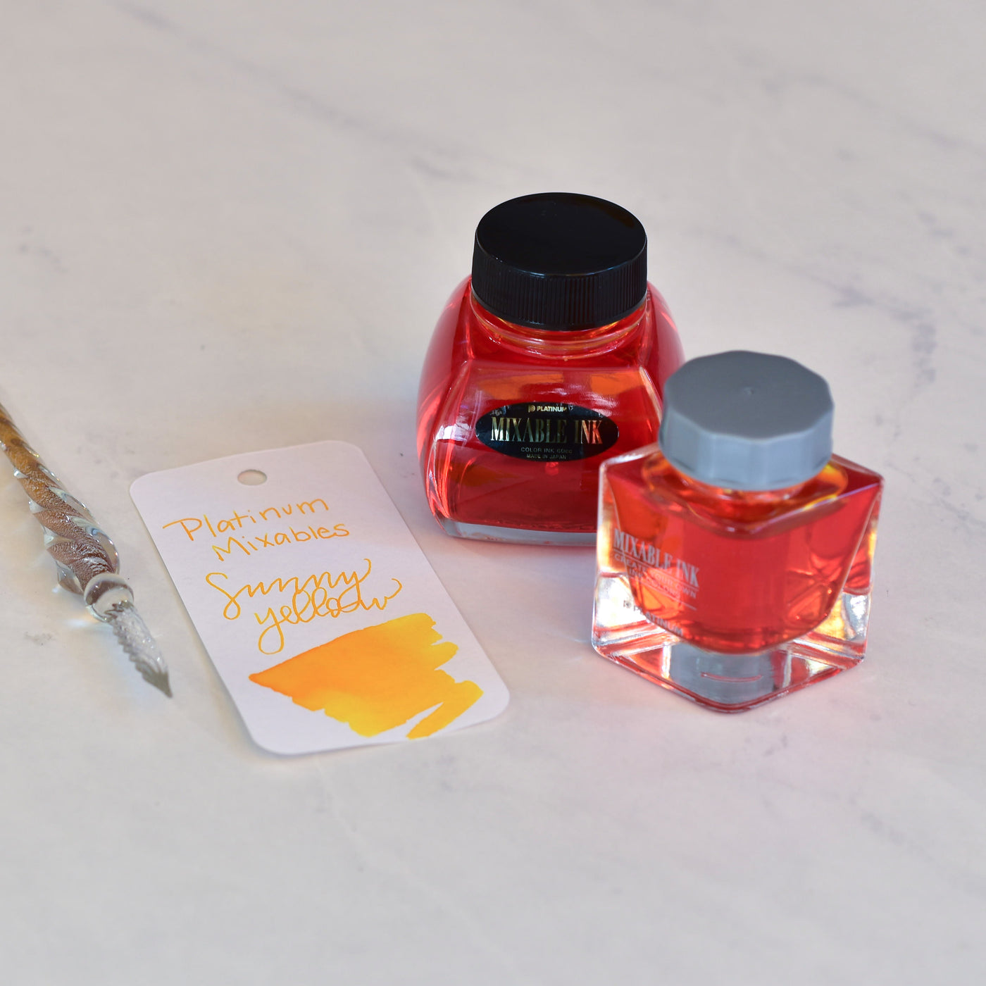 Platinum Mixable Sunny Yellow Ink Bottle