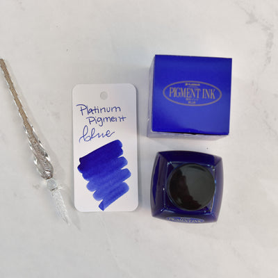 Platinum Pigmented Blue Ink Bottle