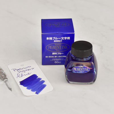 Platinum Pigmented Blue Ink Bottle