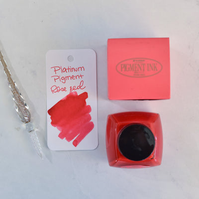 Platinum Pigmented Rose Red Ink Bottle