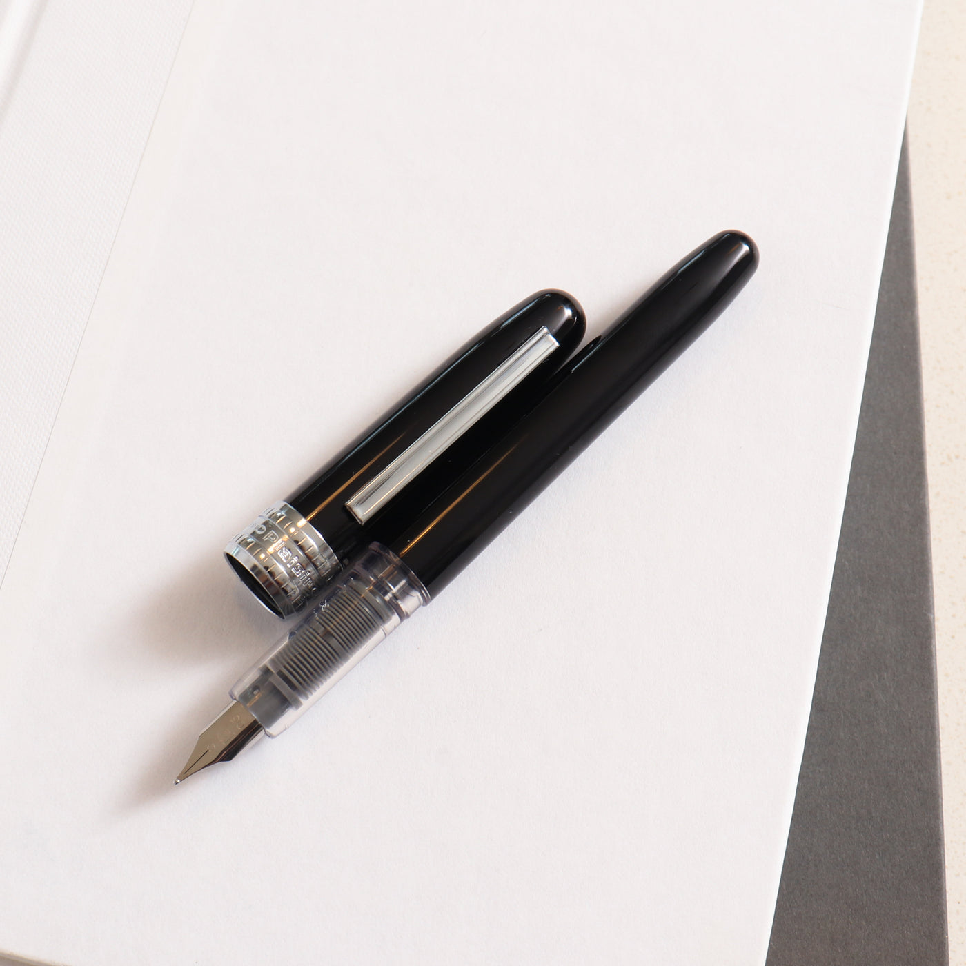 Platinum Plaisir Black Fountain Pen