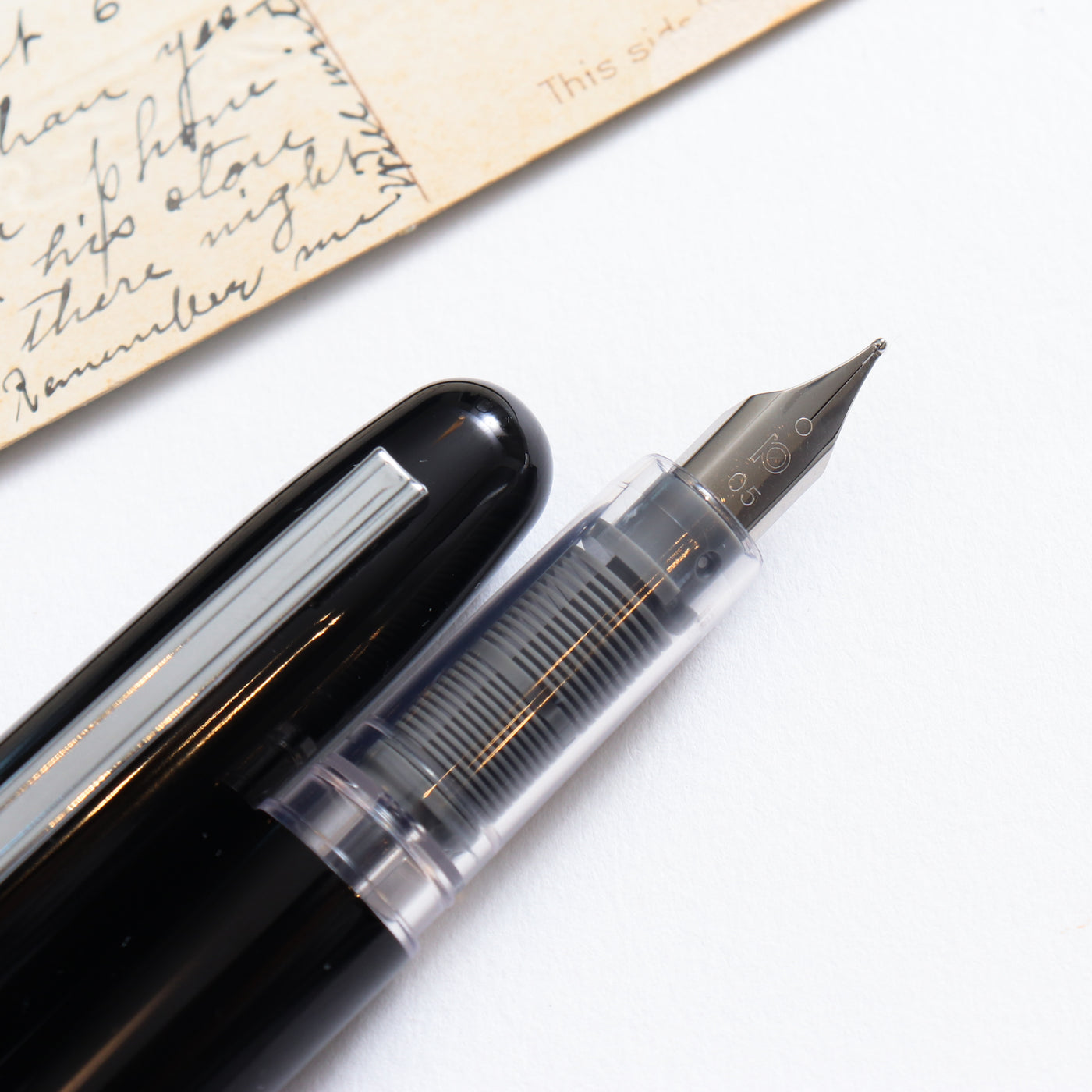 Platinum Plaisir Black Fountain Pen