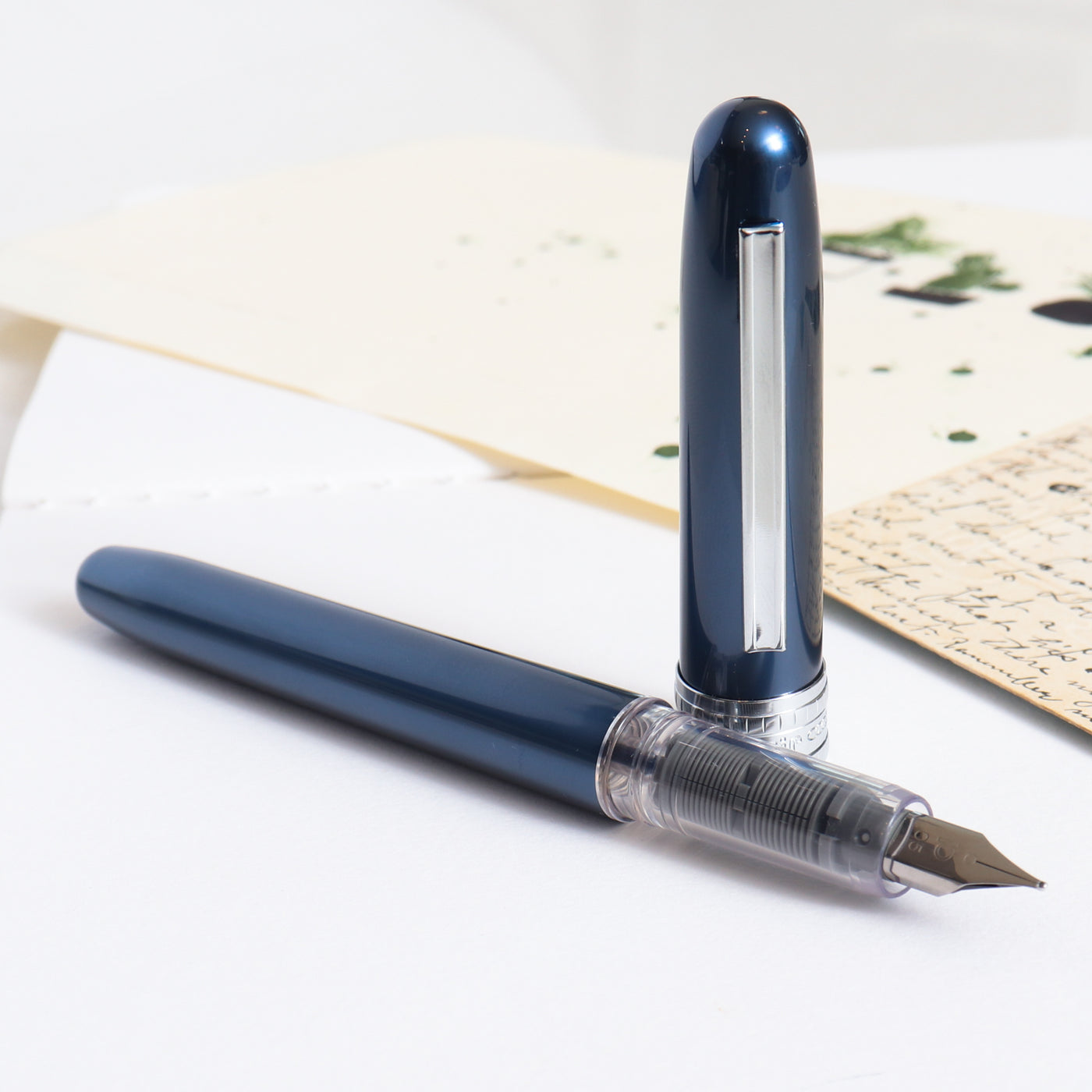 Platinum Plaisir Blue Fountain Pen