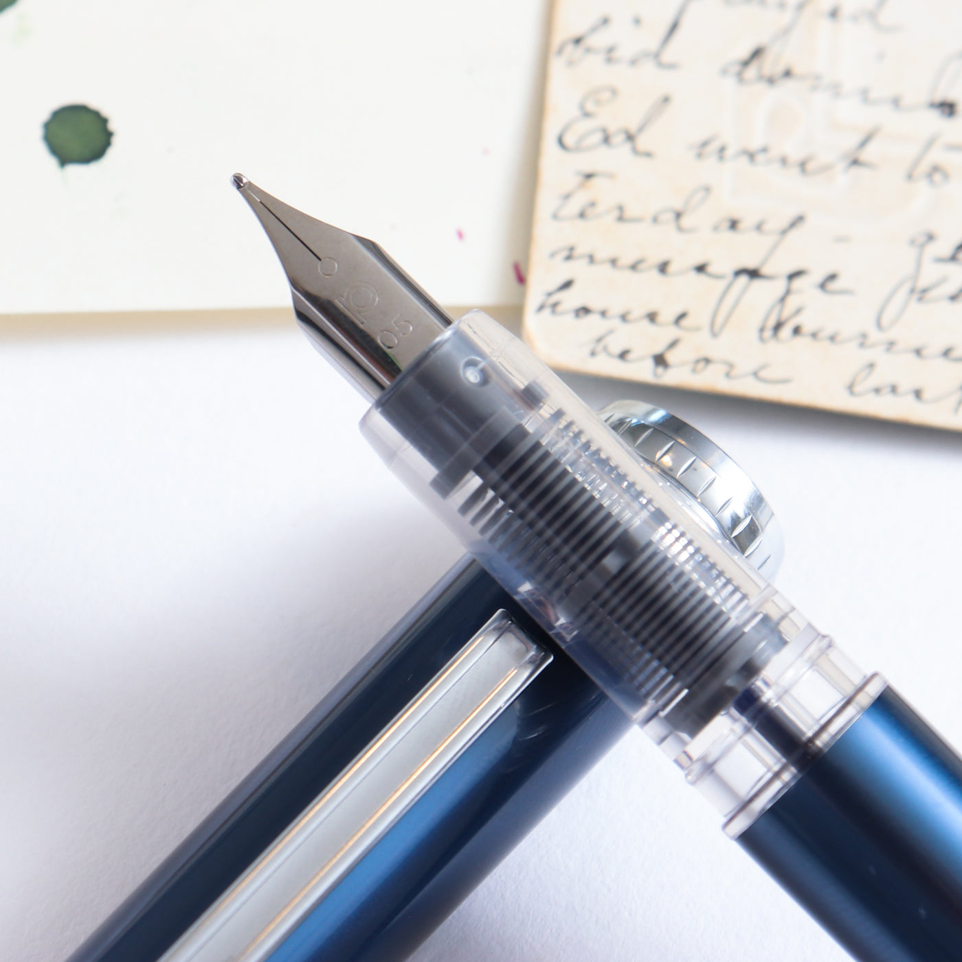 Platinum Plaisir Blue Fountain Pen