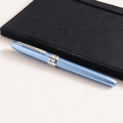 Platinum Plaisir Frosty Blue Fountain Pen