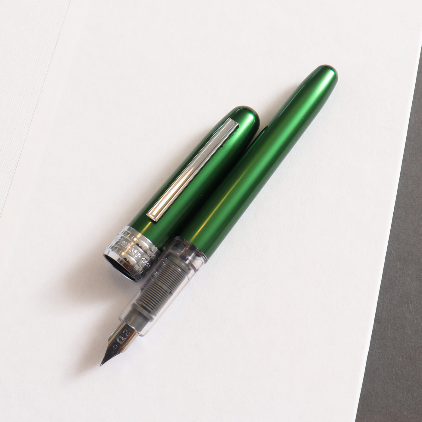 Platinum Plaisir Green Fountain Pen