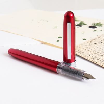 Platinum Plaisir Red Fountain Pen