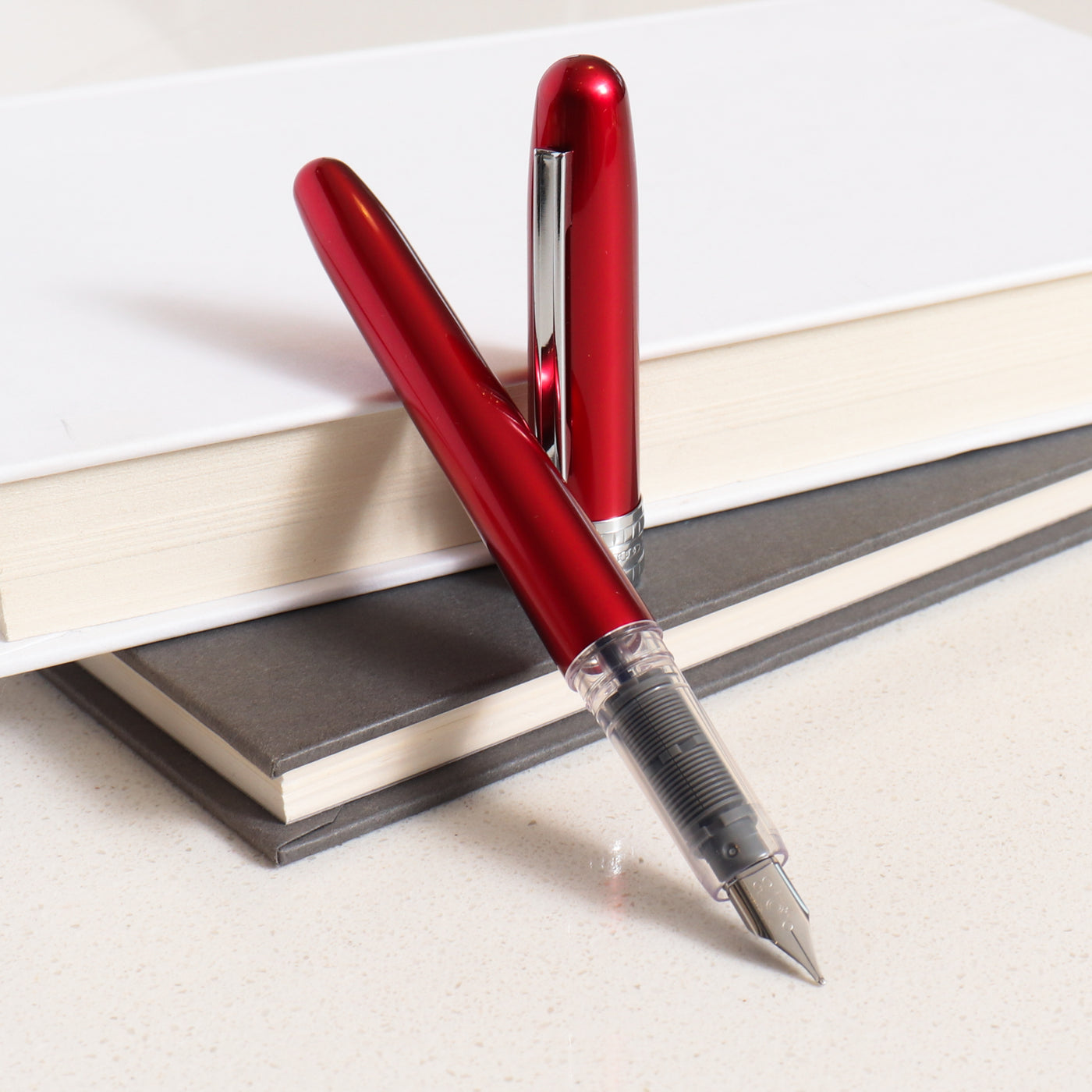 Platinum Plaisir Red Fountain Pen