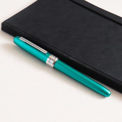 Platinum Plaisir Teal Green Fountain Pen