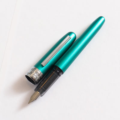 Platinum Plaisir Teal Green Fountain Pen