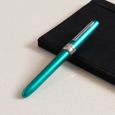 Platinum Plaisir Teal Green Fountain Pen