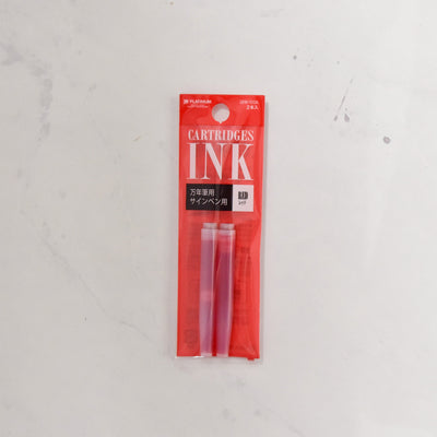 Platinum Red Ink Cartridges - 2 Pack