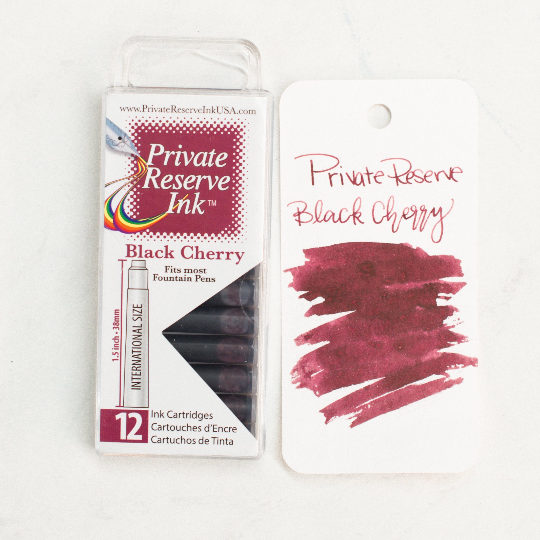 Private Reserve Black Cherry Ink Cartridges – Truphae