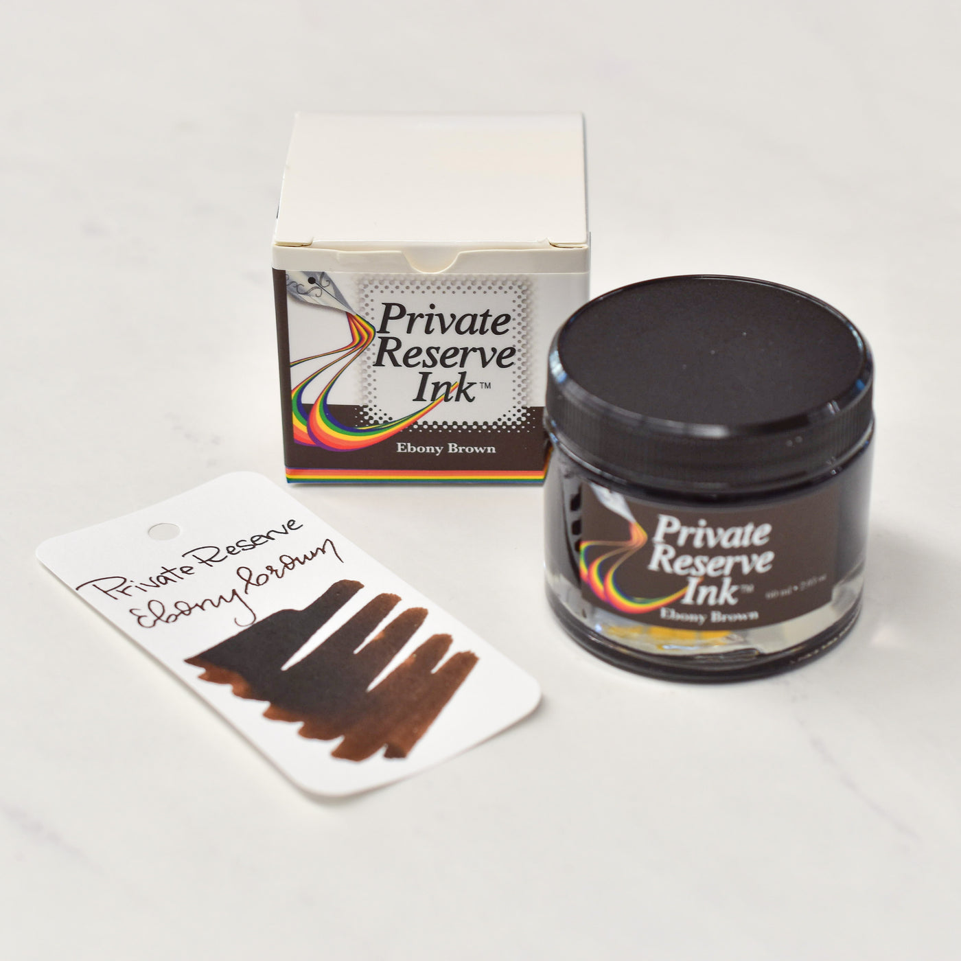 Private Reserve Ebony Brown Ink Bottle