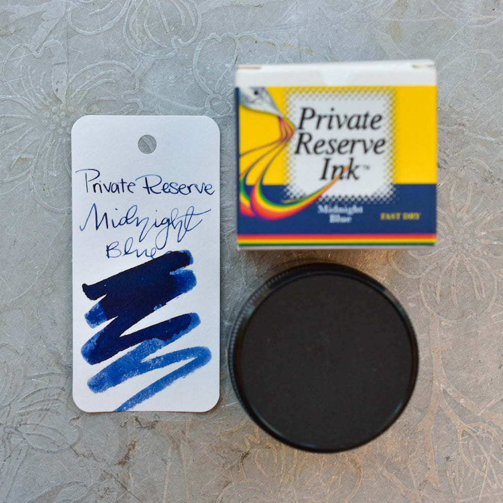 Private Reserve Midnight Blue Fast Dry Ink Bottle