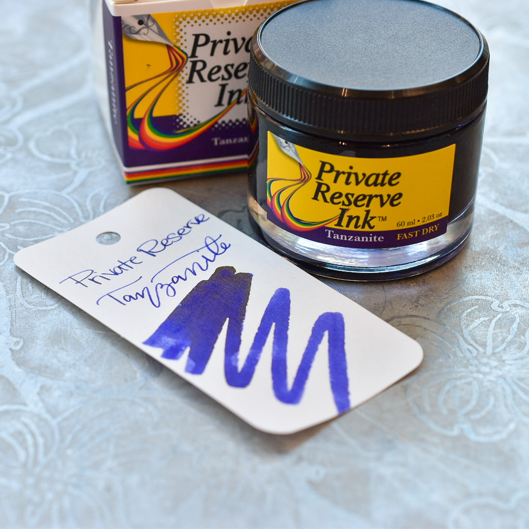 Private Reserve Fast Dry Ink Bottle - Tanzanite