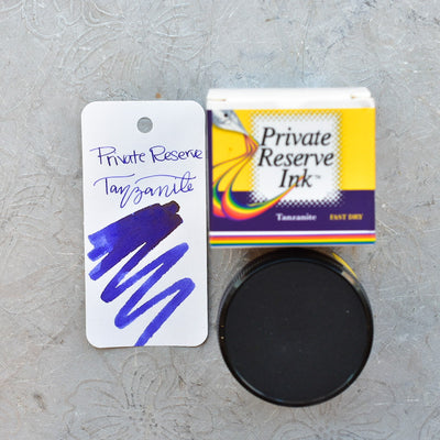 Private Reserve Fast Dry Ink Bottle - Tanzanite