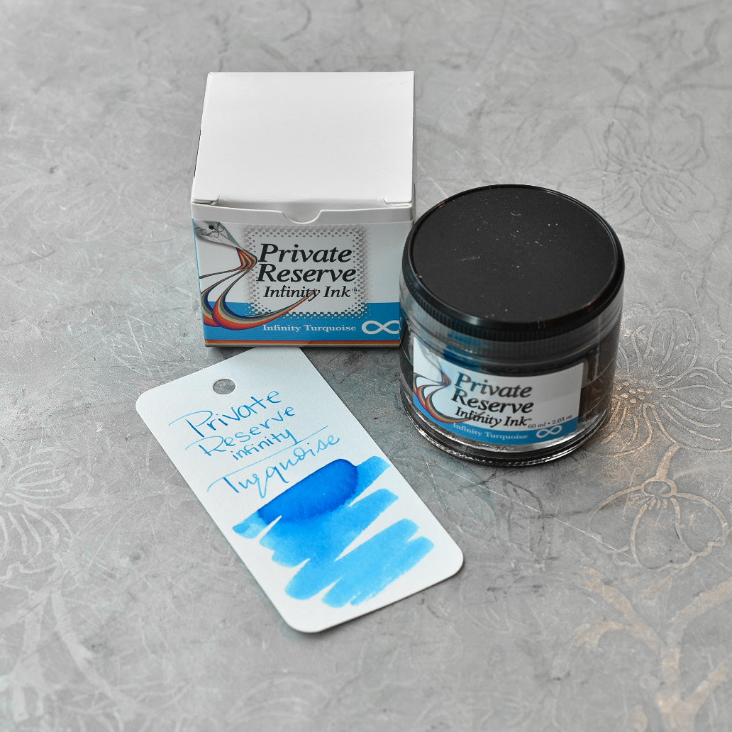 Private Reserve Infinity Turquoise Ink Bottle
