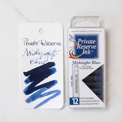 Private Reserve Midnight Blue Ink Cartridges
