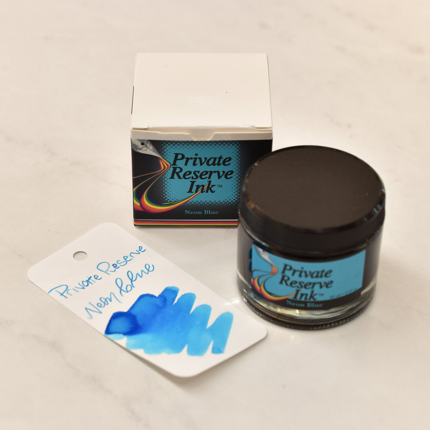 Private Reserve Neon Blue Ink Bottle