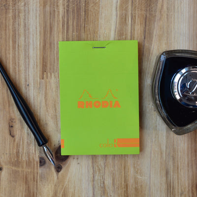 Rhodia No. 12 Premium Small Anise Lined Notepad