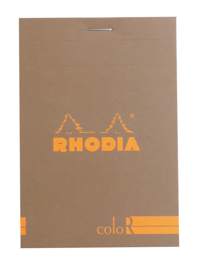 Rhodia No. 12 Premium Small Taupe Lined Notepad
