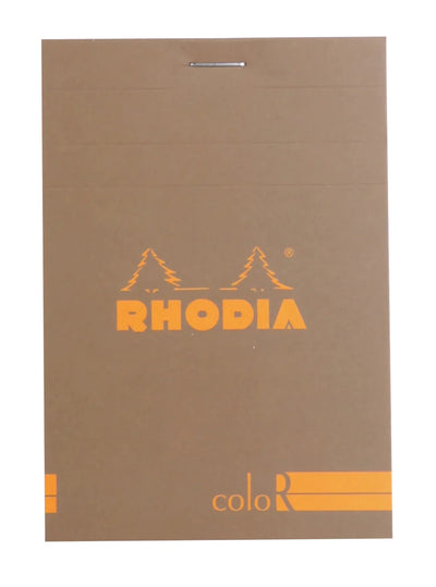 Rhodia No. 12 Premium Small Taupe Lined Notepad