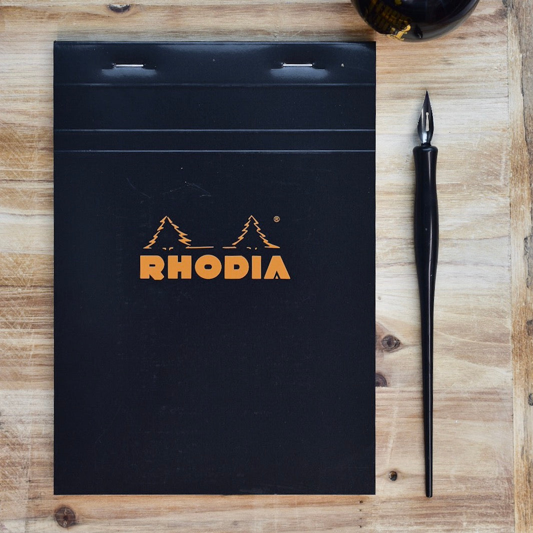 Rhodia No. 16 A5 Black Graph Notepad