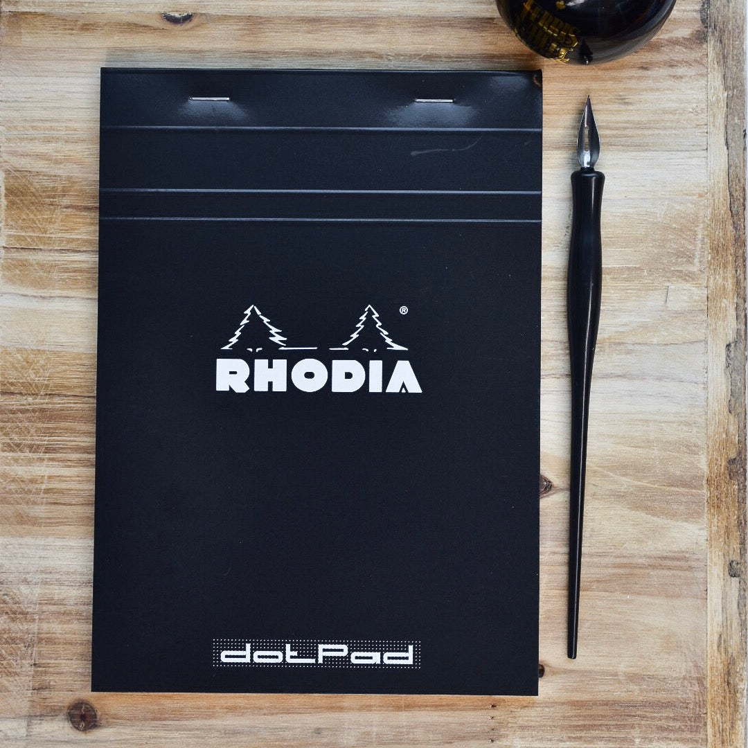 Rhodia No. 16 A5 Black Dotpad Dot Grid Notepad